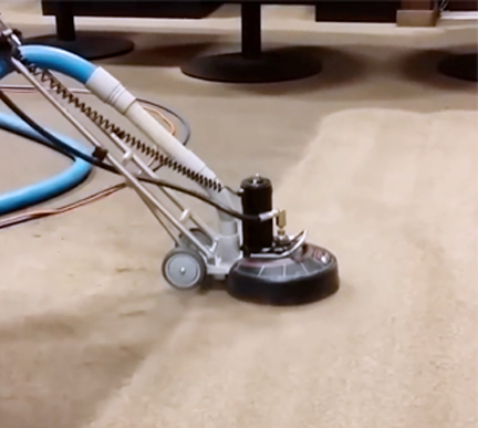 Commercial Carpet Cleaning with the Rotovac Cleaning System