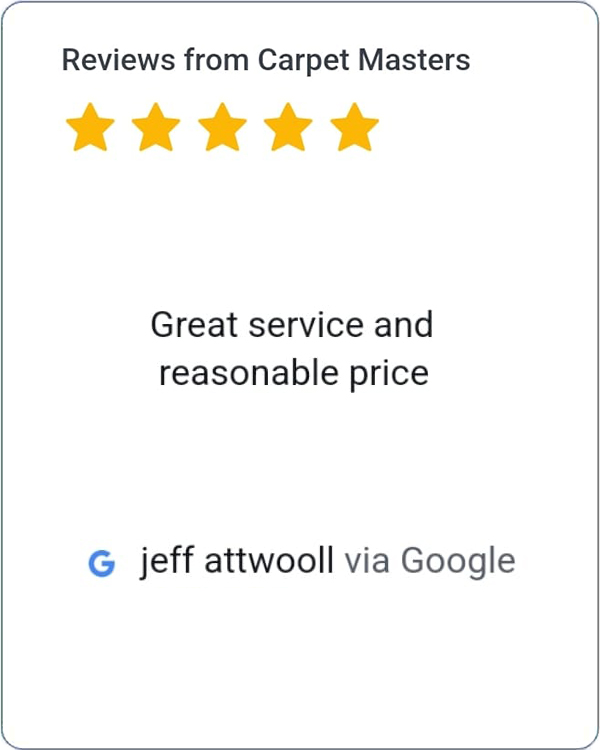 Review from Jeff Attwooll
