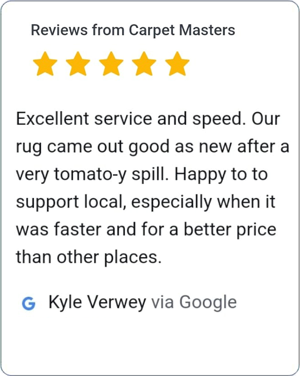 Review from Kyle Verwey
